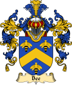 English Family Coat of Arms (v.25) Bee