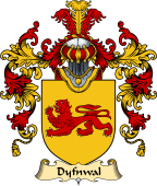 Welsh Family Coat of Arms (v.25) Dyfnwal (MOELMUD)