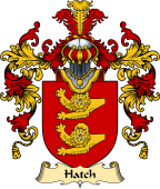 English Family Coat of Arms (v.25) Hatch