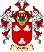 English Family Coat of Arms (v.25) Westley