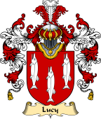 English Family Coat of Arms (v.25) Lucy