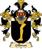 Irish Family Coat of Arms (v.25) Gillman