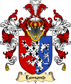 English Family Coat of Arms (v.25) Esmond