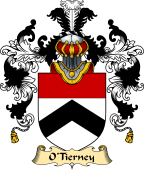 Irish Family Coat of Arms (v.25) O'Tierney