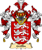 Welsh Family Coat of Arms (v.25) Griffin (Prince of North Wales)