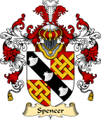 English Family Coat of Arms (v.25) Spencer