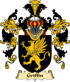 English Family Coat of Arms (v.25) Griffin II