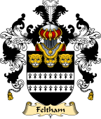 English Family Coat of Arms (v.25) Feltham