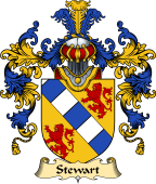 Irish Family Coat of Arms (v.25) Stewart