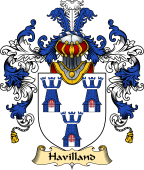 English Family Coat of Arms (v.25) Havilland