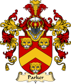 English Family Coat of Arms (v.25) Parker I