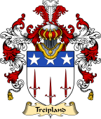 Scottish Family Coat of Arms (v.25) Treipland