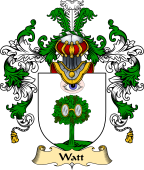 Scottish Family Coat of Arms (v.25) Watt