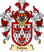 English Family Coat of Arms (v.25) Fabian