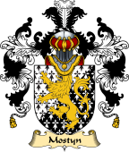 English Family Coat of Arms (v.25) Mostyn