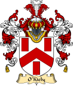 Irish Family Coat of Arms (v.25) O'Kiely