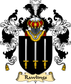 English Family Coat of Arms (v.25) Rawlings