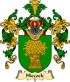 English Family Coat of Arms (v.25) Hiccock (s)