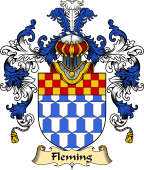 English Family Coat of Arms (v.25) Fleming