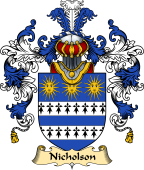 English Family Coat of Arms (v.25) Nicholson