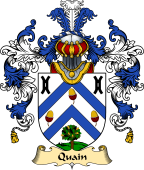 English Family Coat of Arms (v.25) Quain