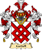 Irish Family Coat of Arms (v.25) Cardell