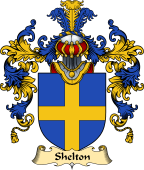 English Family Coat of Arms (v.25) Shelton