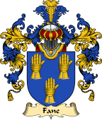 English Family Coat of Arms (v.25) Fane