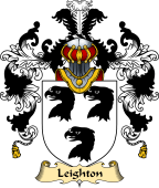 English Family Coat of Arms (v.25) Leighton