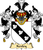 Irish Family Coat of Arms (v.25) Kenley