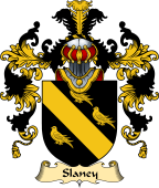 English Family Coat of Arms (v.25) Slaney or Slany