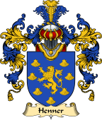 English Family Coat of Arms (v.25) Henner