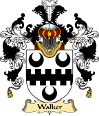 English Family Coat of Arms (v.25) Walker II