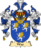 English Family Coat of Arms (v.25) Wye