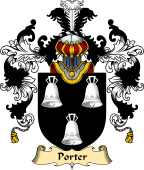 English Family Coat of Arms (v.25) Porter