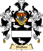 English Family Coat of Arms (v.25) Sheldon