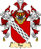 English Family Coat of Arms (v.25) Rye