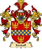 English Family Coat of Arms (v.25) Kendall