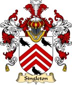 Irish Family Coat of Arms (v.25) Singleton