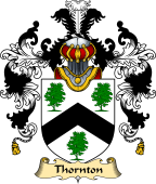 English Family Coat of Arms (v.25) Thornton