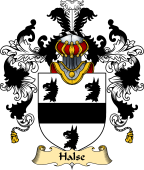 English Family Coat of Arms (v.25) Halse