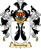 English Family Coat of Arms (v.25) Heming or Hemming