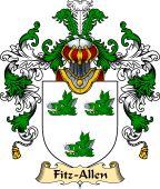 Irish Family Coat of Arms (v.25) Fitz-Allen