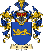 English Family Coat of Arms (v.25) Tompson