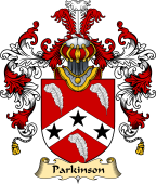 English Family Coat of Arms (v.25) Parkinson