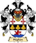 Scottish Family Coat of Arms (v.25) Hughan