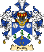 Scottish Family Coat of Arms (v.25) Paisley or Pasley