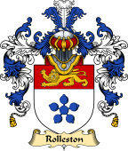 English Family Coat of Arms (v.25) Rolleston