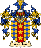 English Family Coat of Arms (v.25) Antrobus