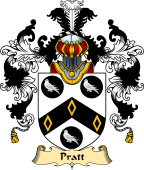 English Family Coat of Arms (v.25) Pratt